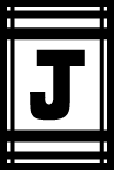 Reflections Custom Etching J logo